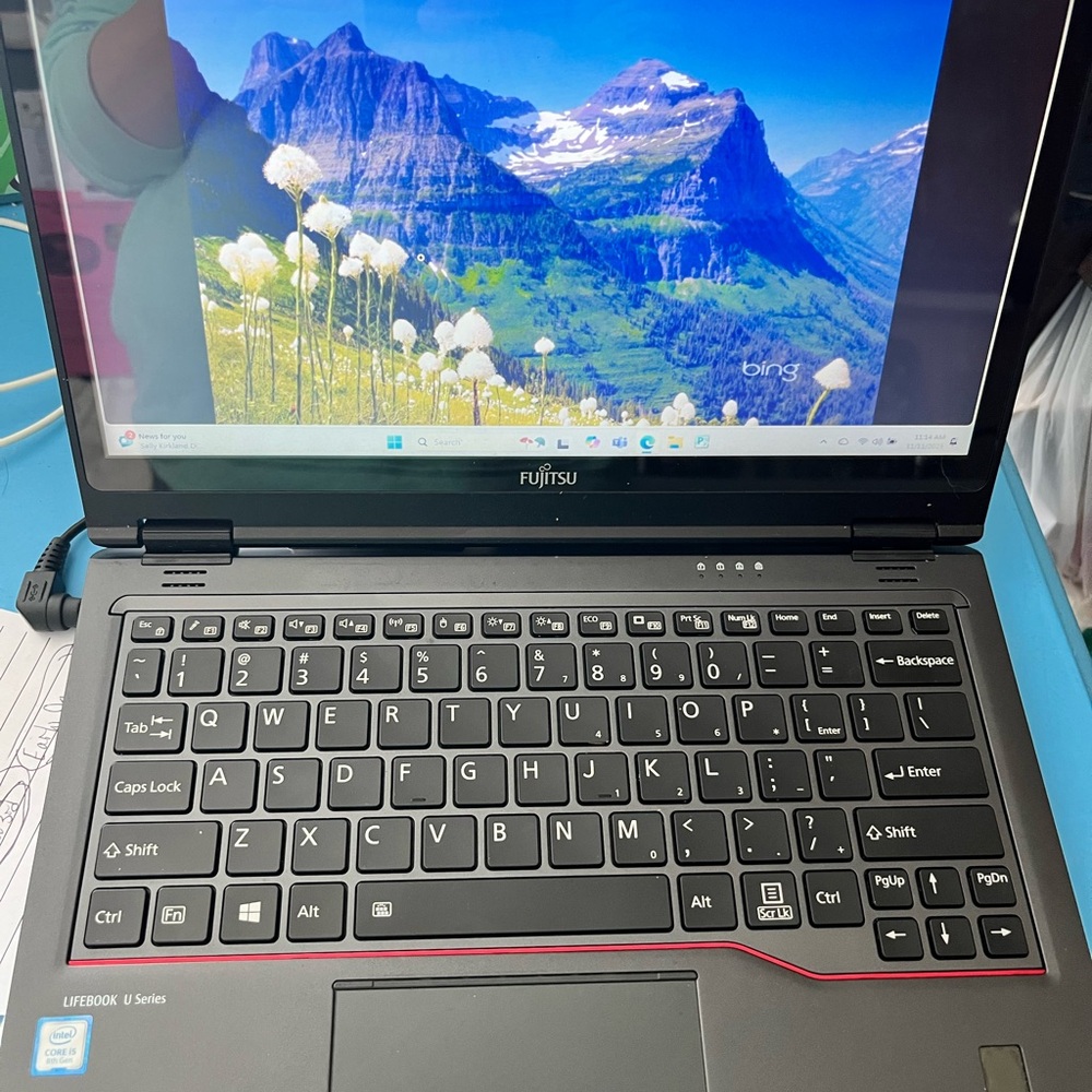 Touchscreen Laptop/Tablet Hybrid by Fujitsu